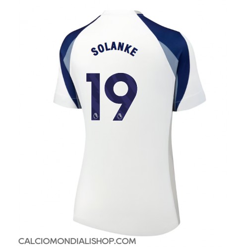 Maglie da calcio Tottenham Hotspur Dominic Solanke #19 Prima Maglia Femminile 2025-26 Manica Corta